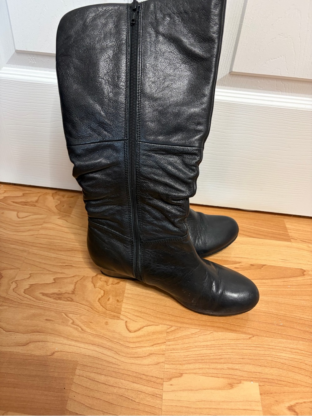 ALDO Black Leather Boots